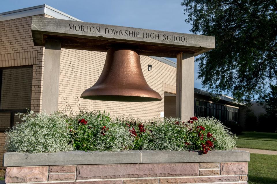 Morton Township High School, 350 N. Illinois Avenue, in Morton. Photo shot on Sept. 2, 2020.