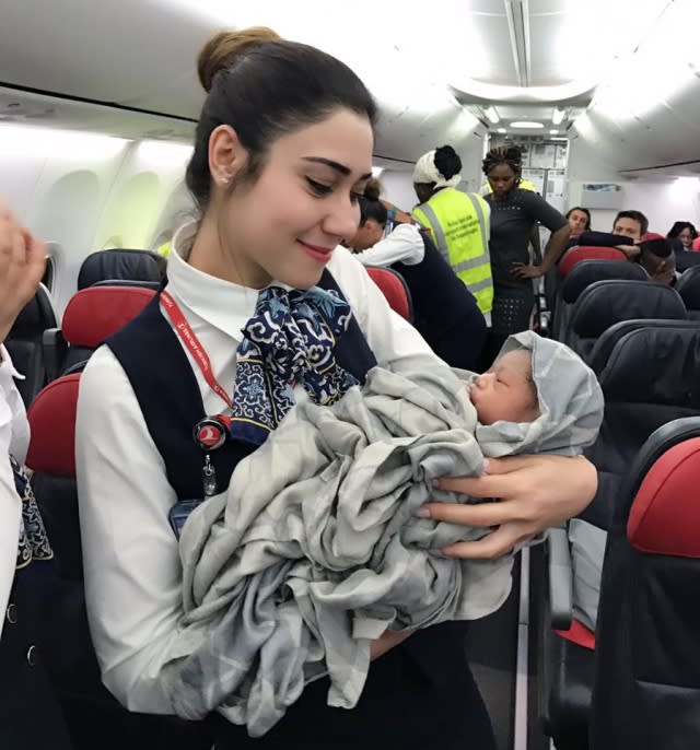 Turkish Airlines birth