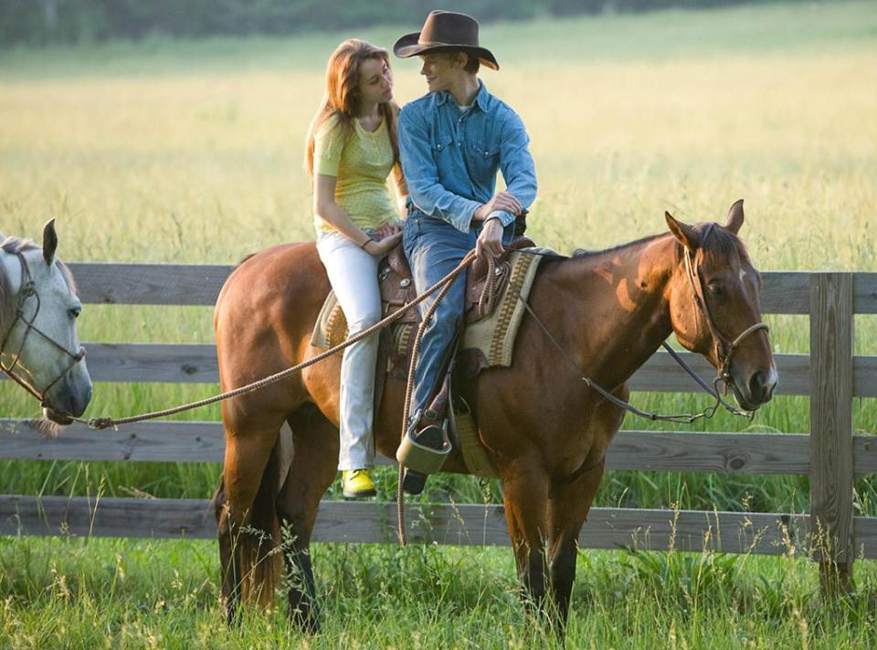 Miley Cyrus and Lucas Till