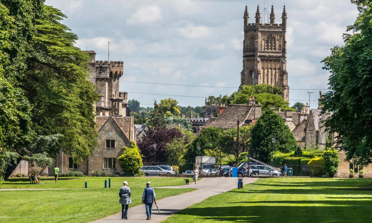 <span>Cirencester Park on the Bathurst Estate. Pedestrians, joggers and cyclists will have to pay £4 to enter the park, with annual passes costing £30.</span><span>Photograph: Shaun A Daley/Alamy</span>