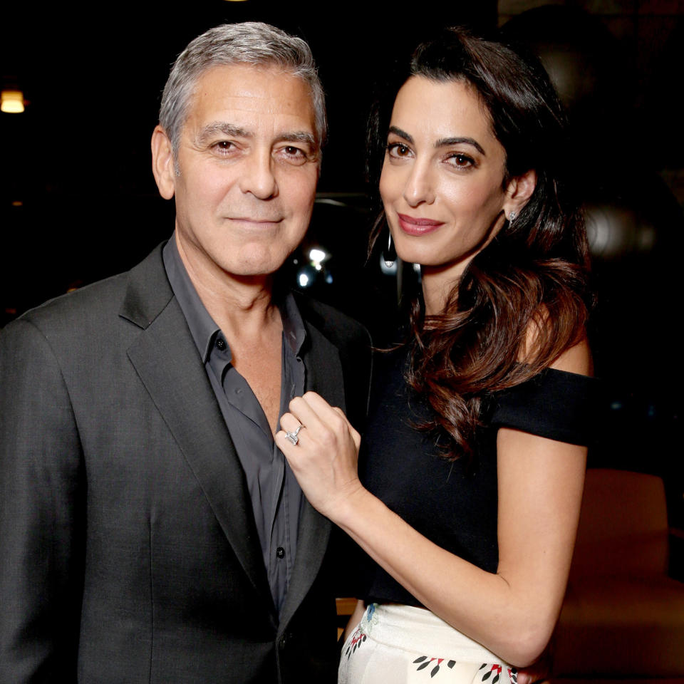 George & Amal Clooney: Ella and Alexander