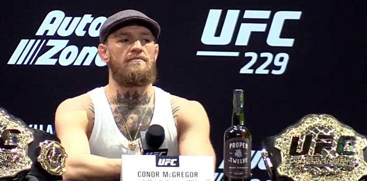 Conor McGregor UFC 229 Pre-Fight Serious
