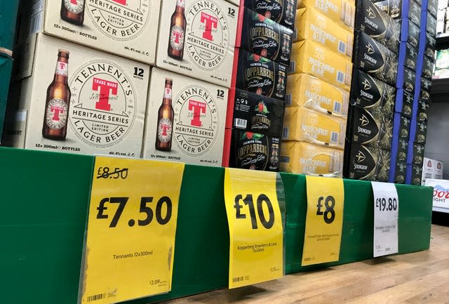 Minimum alcohol pricing