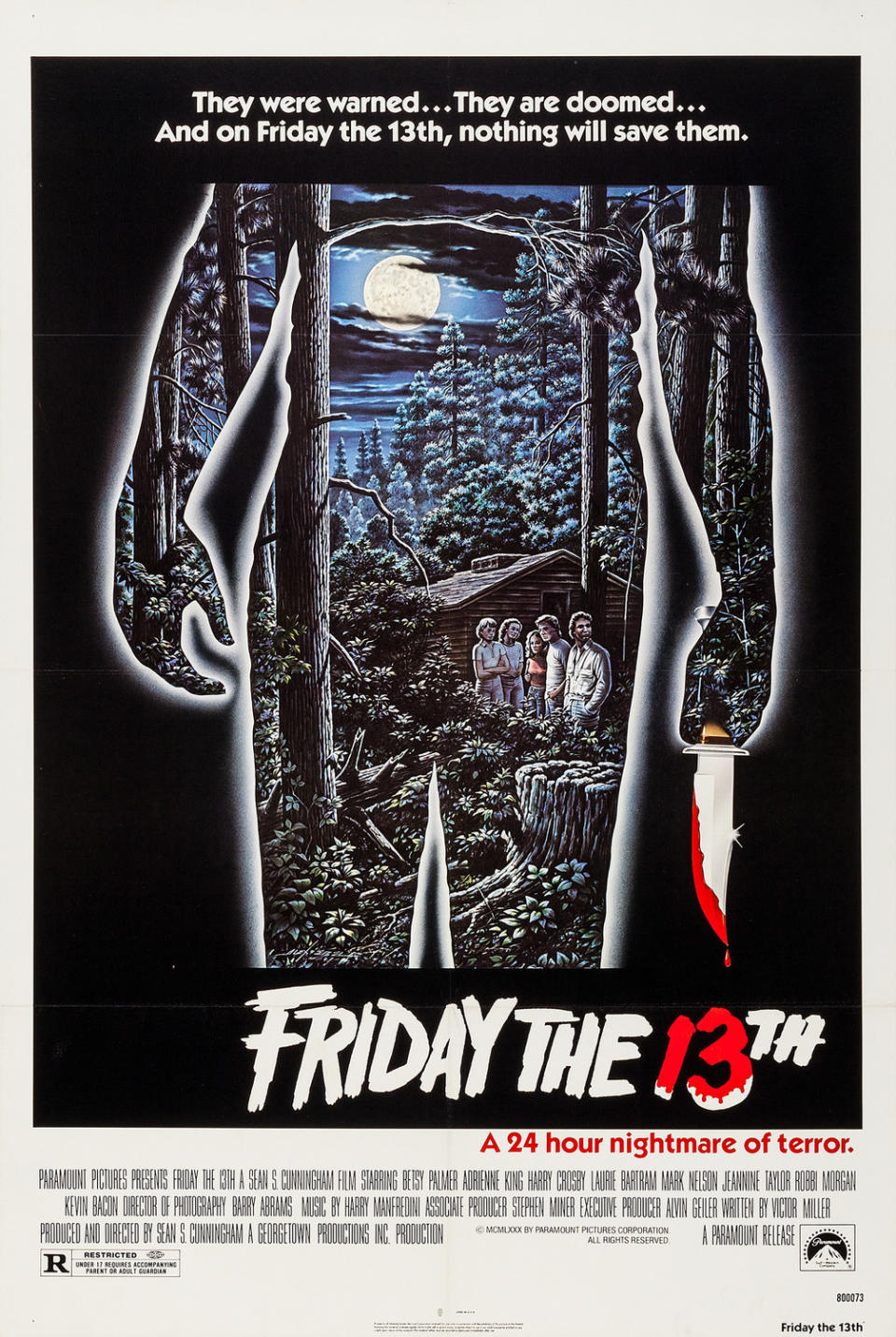 The poster for Friday The 13th (Paramount)