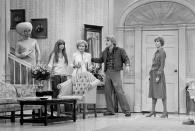 <p>In the late 1970s, White appeared on <em>The Carol Burnett Show</em> several times. She <a href="http://www.pbs.org/wnet/americanmasters/podcast/betty-white-carol-burnett/" rel="nofollow noopener" target="_blank" data-ylk="slk:later said;elm:context_link;itc:0;sec:content-canvas" class="link ">later said</a>, "When Carol called me and said would I do her show, I said, 'well, are you sure?' Then she sent me the script and that sort of thing. And I thanked her profusely and hung up, I thought, 'I'm gonna do <em>The Carol Burnett Show</em>!!'" </p>