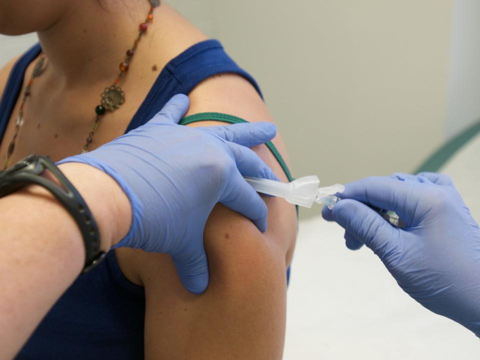 The flu shot is actually a dose of dead influenza viruses that trains your body to fend off a live attack.