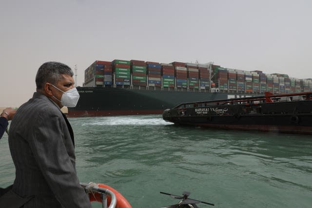 Ever Given cargo ship blocks Suez Canal