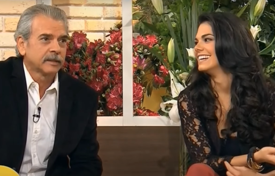 Rolando Brito y su hija Livia en una entrevista en el Programa &#39;Hoy&#39; en el 2013/Captura de video de YouTube.