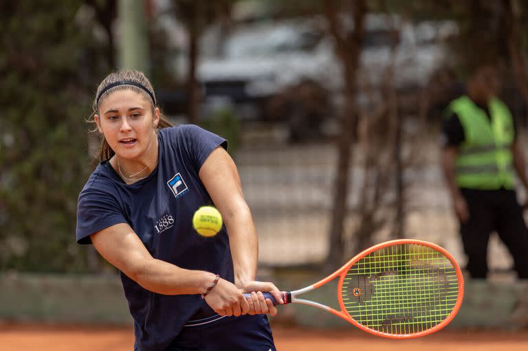 Julia Riera es una de las cartas fuertes del equipo argentino para la Billie Jean King Cup