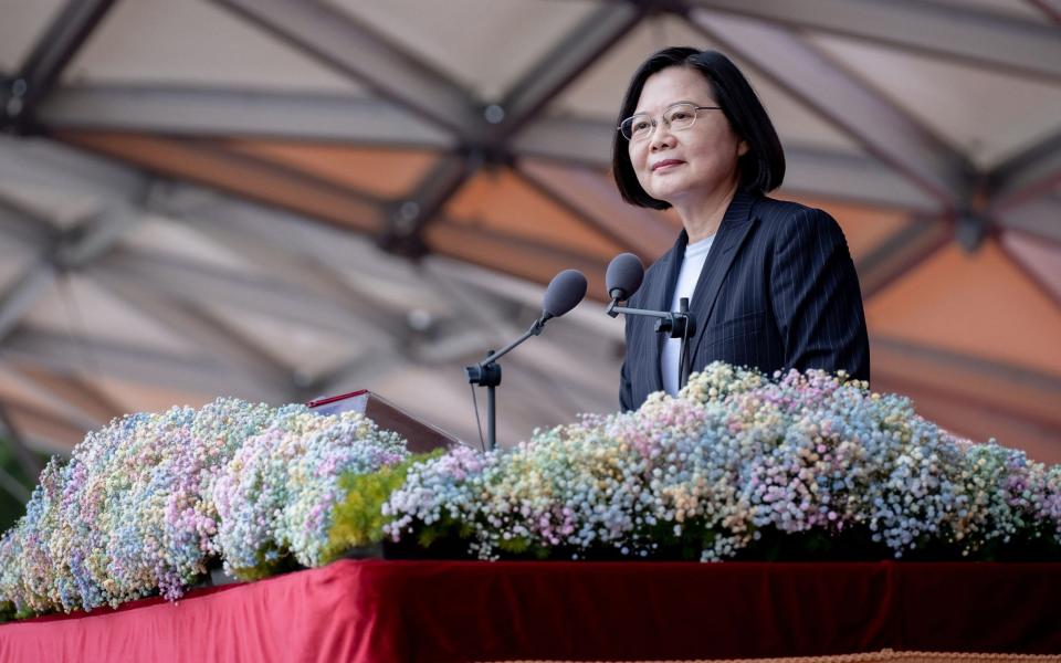 President Tsai Ing-wen urged China to enter a "meaningful dialogue" - EPA-EFE/Shutterstock