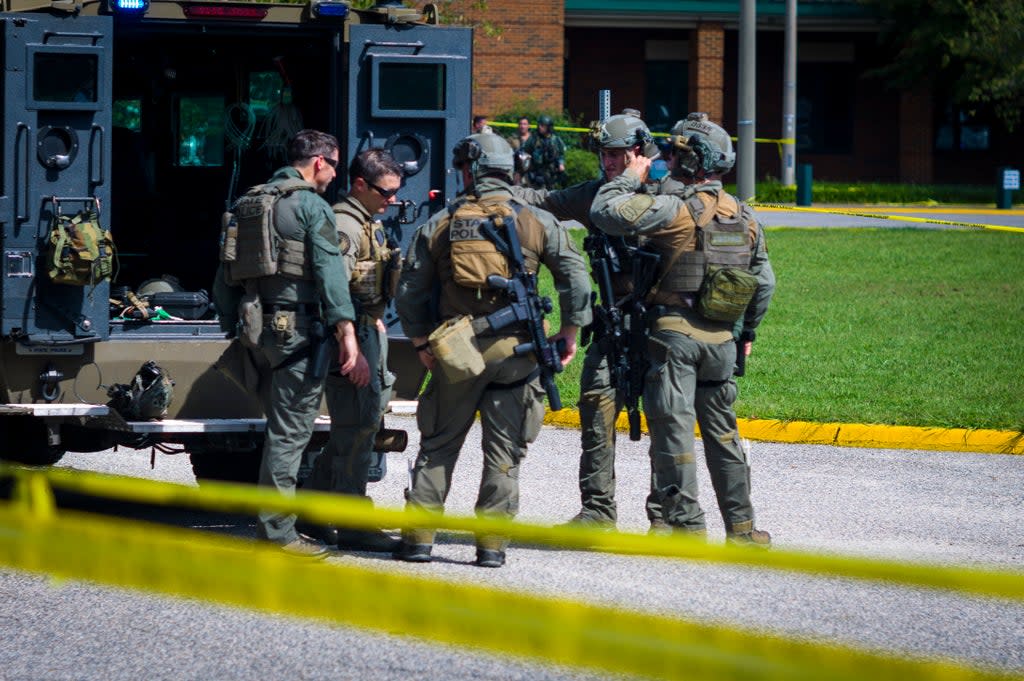 High School Shooting Virginia (Copyright 2021 The Associated Press. All rights reserved.)