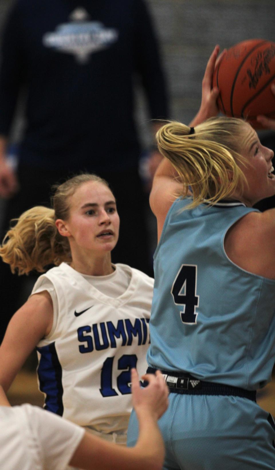 Lily Martin (12) is Summit Country Day's lone senior this season.