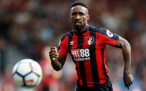 Once again Jermain Defoe started on the bench for Bournemouth  - Credit: Peter Nicholls/Reuters