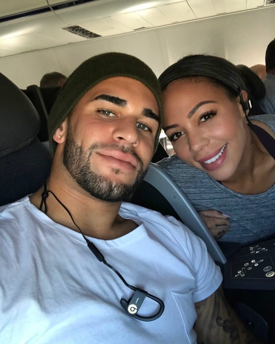 Sydney and husband Dom Dwyer