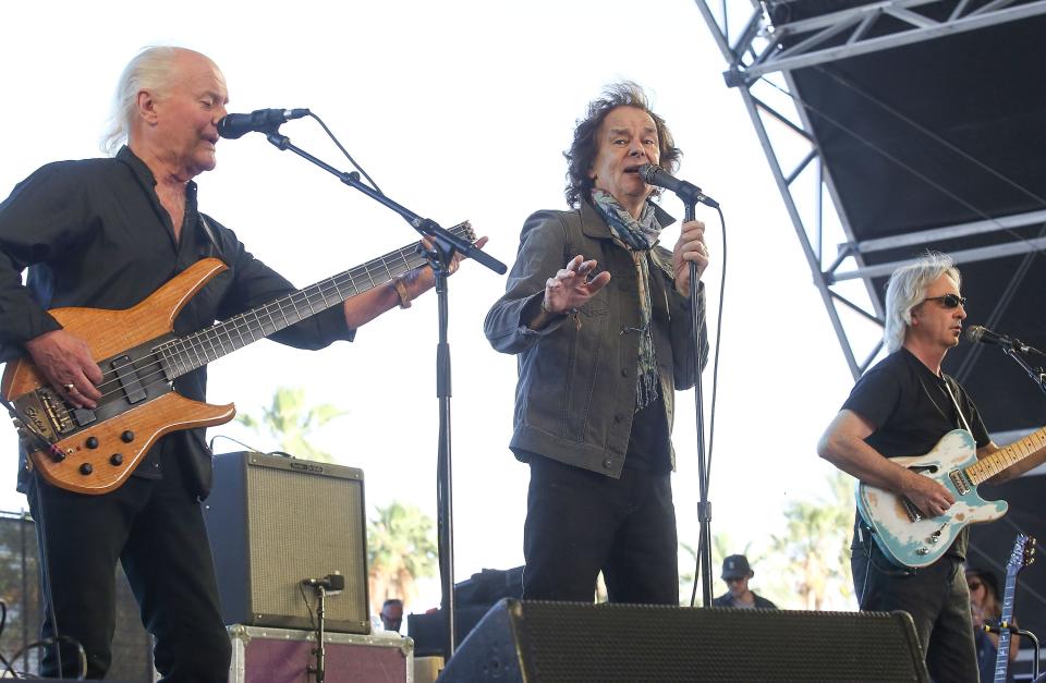 Apr 28, 2017; Indio, CA, USA; The Zombies perform during the Stagecoach Country Music Festival at Empire Polo Club. Mandatory Credit: Jay Calderon/The Desert Sun via USA TODAY NETWORK