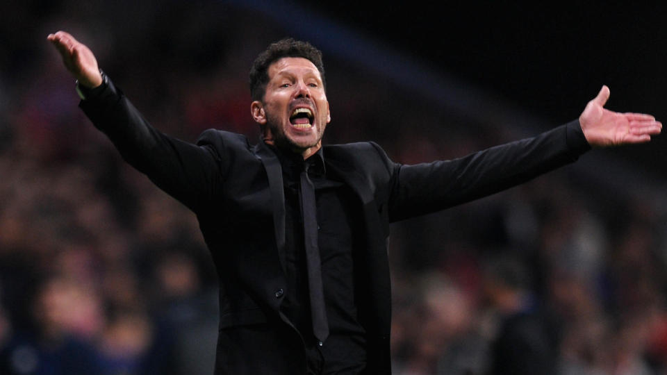 Diego Simeone has reached two Champions League finals and is an unrealistic target for Everton.