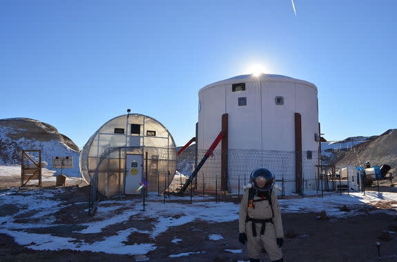 HI-SEAS habitat on Mauna Loa in Hawai’i, where participants simulate long-duration space exploration missions.