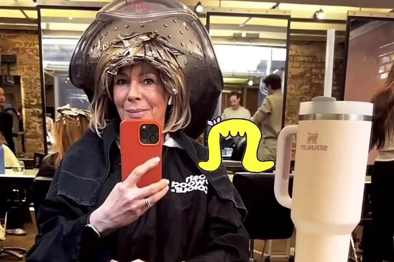 The Loose Women star took to Instagram to tell followers she was going for a new look -Credit:@ruthlangsford/Instagram