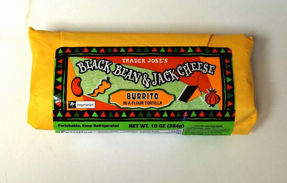 Black Bean & Jack Cheese Burrito