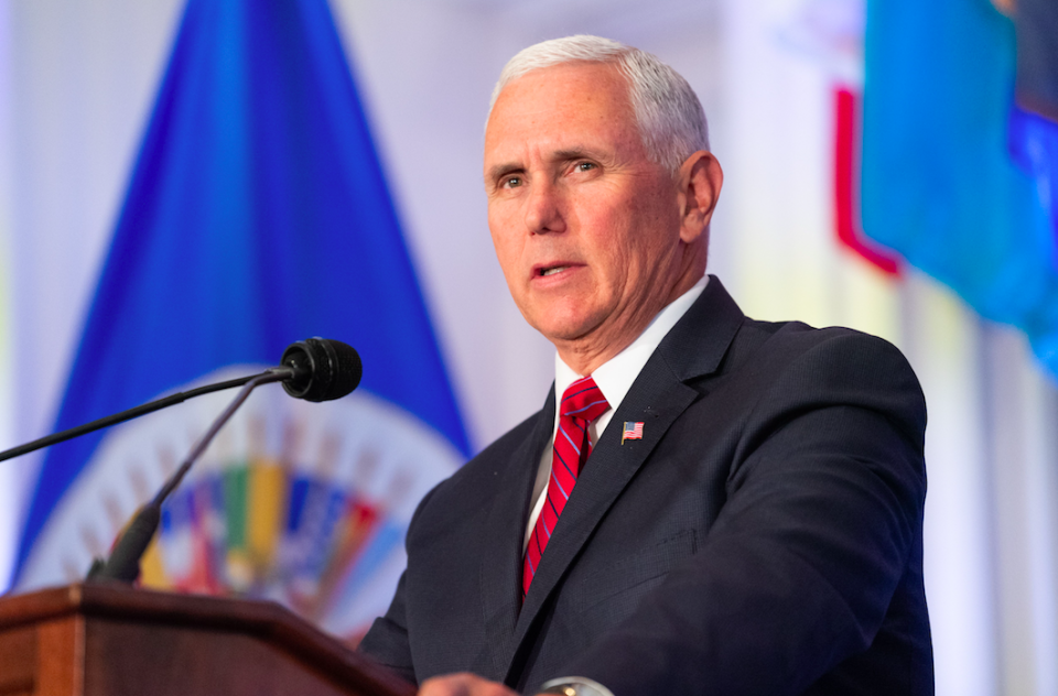 <em>The demolition came as the North calling Vice President Mike Pence a ‘political dummy’ (Rex)</em>