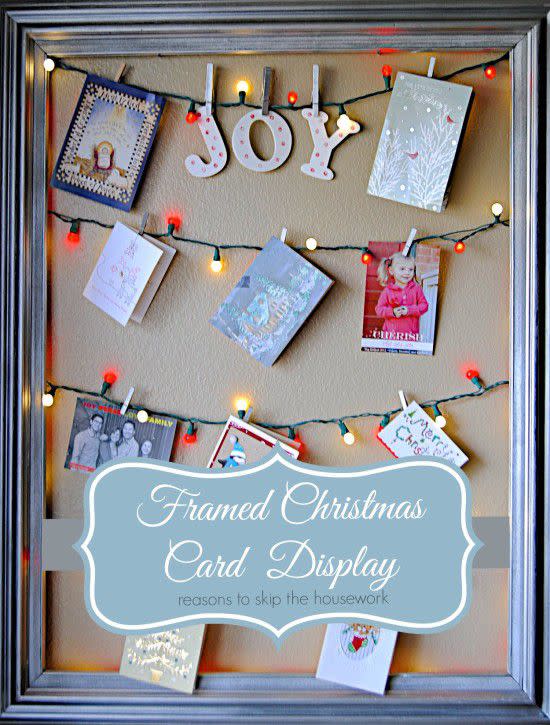 Display Christmas Cards