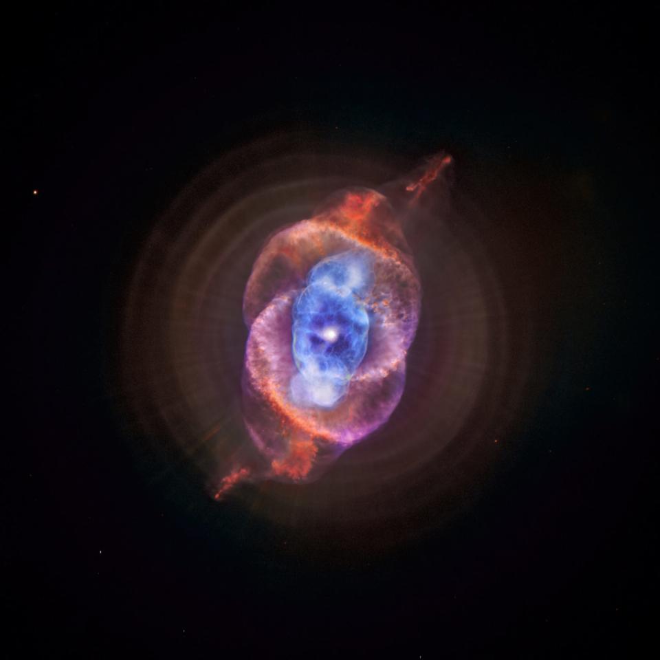 NGC 6543 Cat's Eye Nebula Redux Chandra