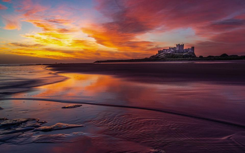 Bamburgh Castle by Scott Antcliffe - Historic Photographer of the Year