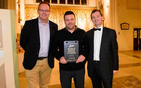 Lee Smith with Scott Goodfellow and Stephen Hallam - Credit: Andrew Errington