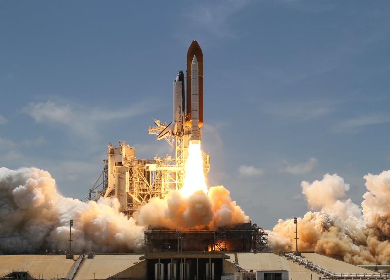 The space shuttle Atlantis was one of the last major launches aboard a NASA rocket. <a href="http://mediaarchive.ksc.nasa.gov/detail.cfm?mediaid=47195" rel="nofollow noopener" target="_blank" data-ylk="slk:NASA;elm:context_link;itc:0;sec:content-canvas" class="link ">NASA</a>