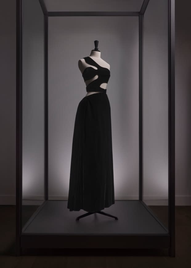 The show-stopping velvet cutout dress<p>Photo: Courtesy of SCAD</p>