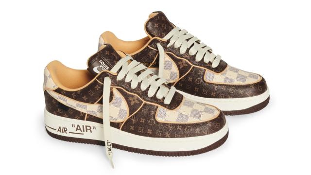 Louis Vuitton x Nike Air Force 1s, From E-Z Rock to Sotheby's