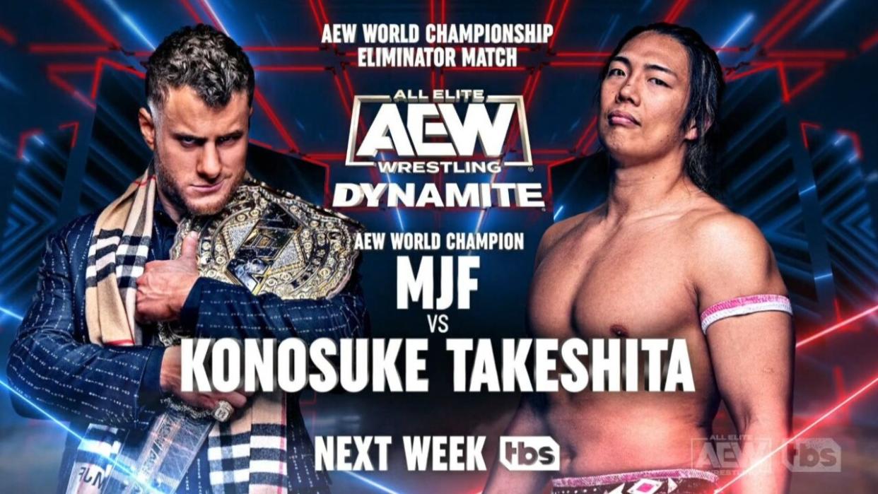 MJF vs. Takeshita, Tag Title Match, More Set For 2/8 AEW Dynamite