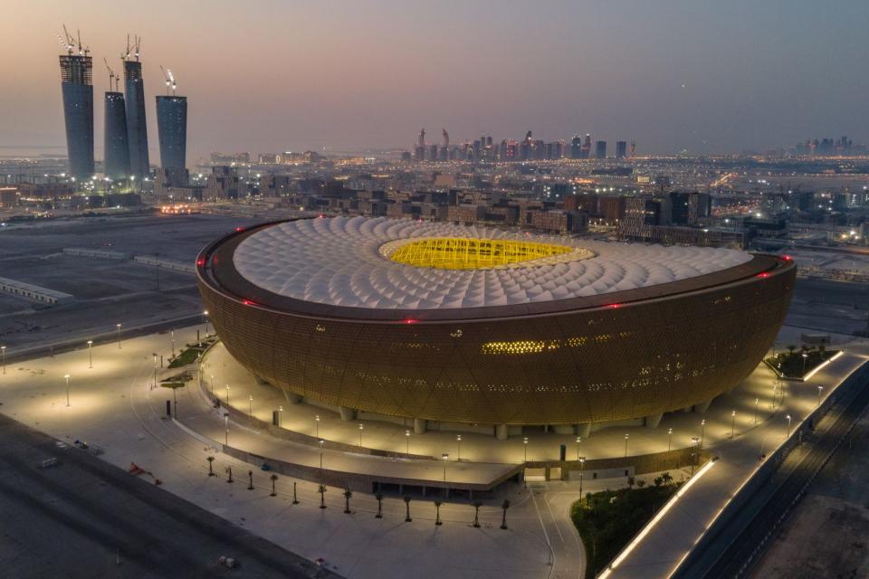 Das Lusail Stadium in Doha: 80.000 Menschen passen hinein. Am 18. Dezember 2022 wird hier der neue Weltmeister ermittelt. (Bild: 2022 Getty Images/David Ramos)