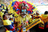 <p>during the 2018 FIFA World Cup Russia group H match between Colombia and Japan at Mordovia Arena on June 19, 2018 in Saransk, Russia. </p>