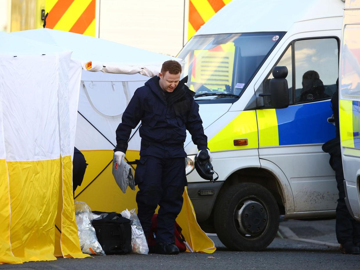 Police are investigating the poisoning of Segei and Yulia Skripal in Salisbury earlier this month: Getty