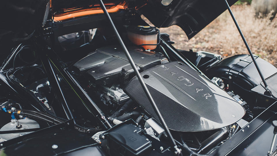 The 2015 Jaguar C-X75 used in the filming of 'Spectre'