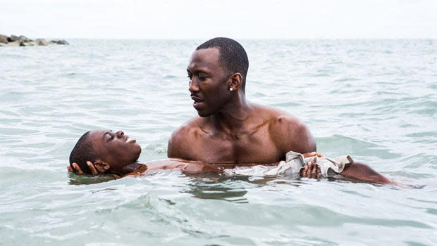 Alex Hibbert and Mahershala Ali in 