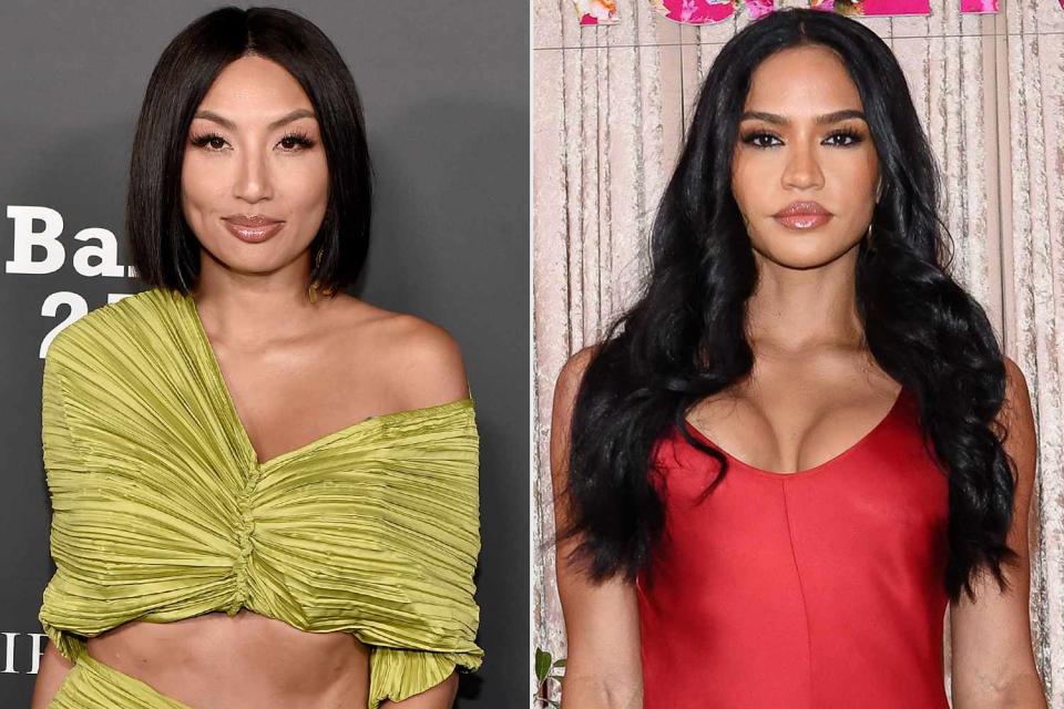 <p>Rodin Eckenroth/Getty; Madison McGaw/BFA.com/Shutterstock </p> Jeannie Mai (left) and Cassie Ventura