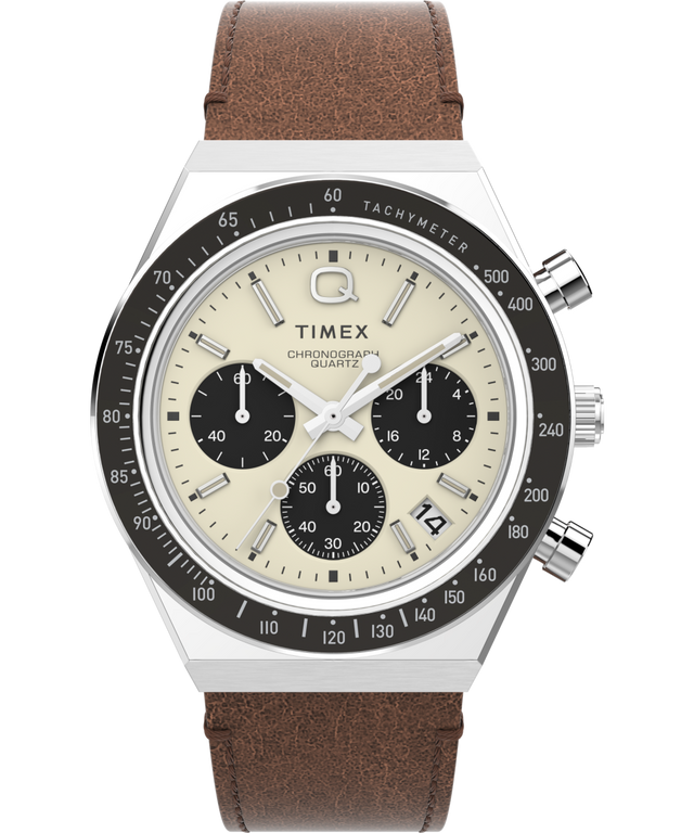 <p><a href="https://go.redirectingat.com?id=74968X1596630&url=https%3A%2F%2Ftimex.com%2Fproducts%2Fq-timex-chronograph-40mm-leather-strap-watch-tw2v42800&sref=https%3A%2F%2Fwww.menshealth.com%2Fstyle%2Fg44705621%2Fbest-timex-watches%2F" rel="nofollow noopener" target="_blank" data-ylk="slk:Shop Now;elm:context_link;itc:0;sec:content-canvas" class="link ">Shop Now</a></p><p>Q Timex Chronograph 40mm Leather Strap Watch</p><p>$199.00</p><p>timex.com</p>