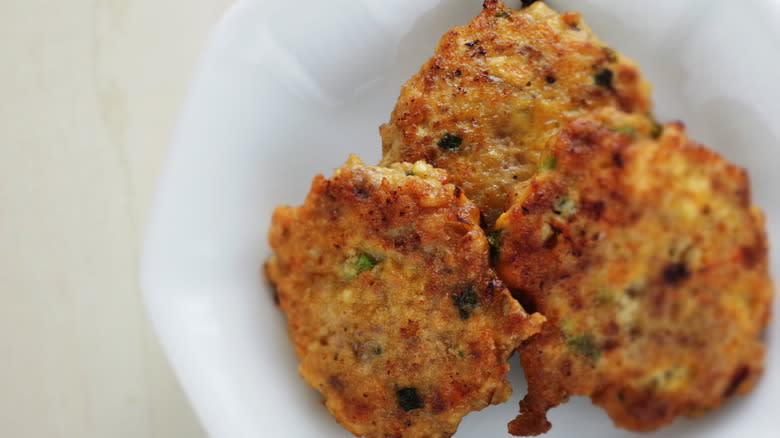 fried tofu patties