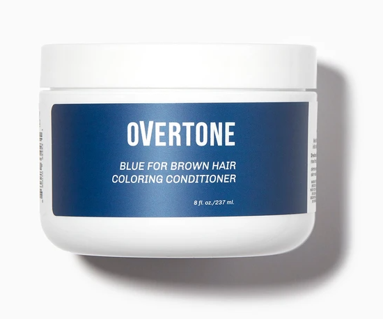 Overtone Colouring Conditioner in Blue (for brown hair)