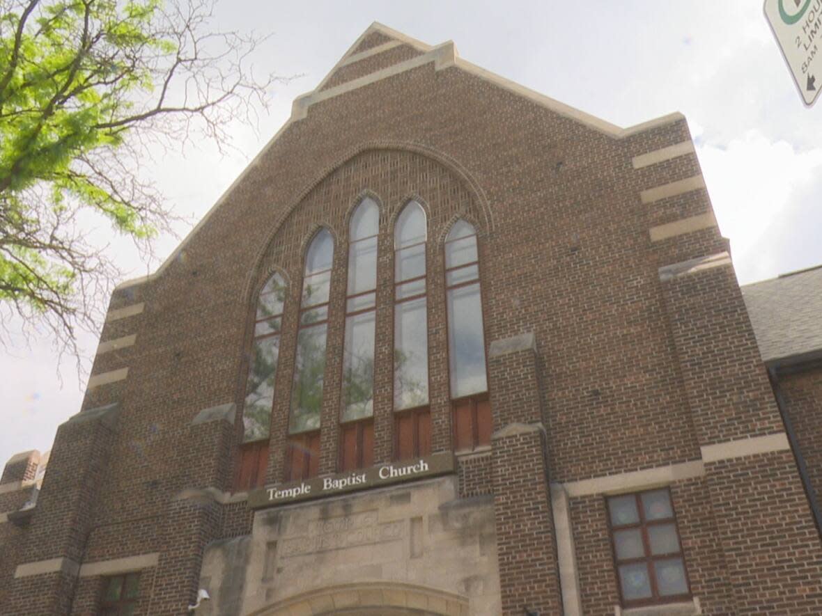 The Downtown Mission is moving to its 875 Ouellette Ave. location after 20 years at 664 Victoria Ave. (Jason Viau/CBC - image credit)