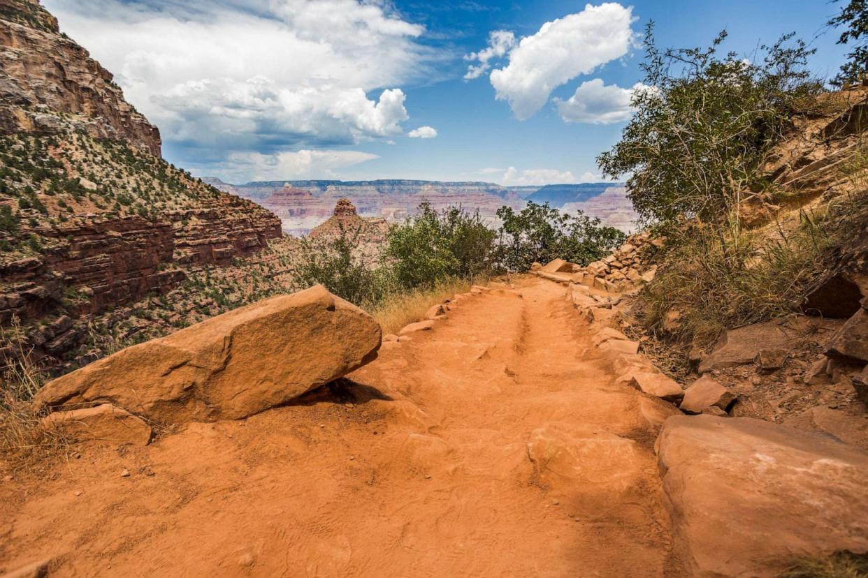 PHOTO: Hiking trail in Grand Canyon National Park in Arizona. (STOCK PHOTO/Getty Images)