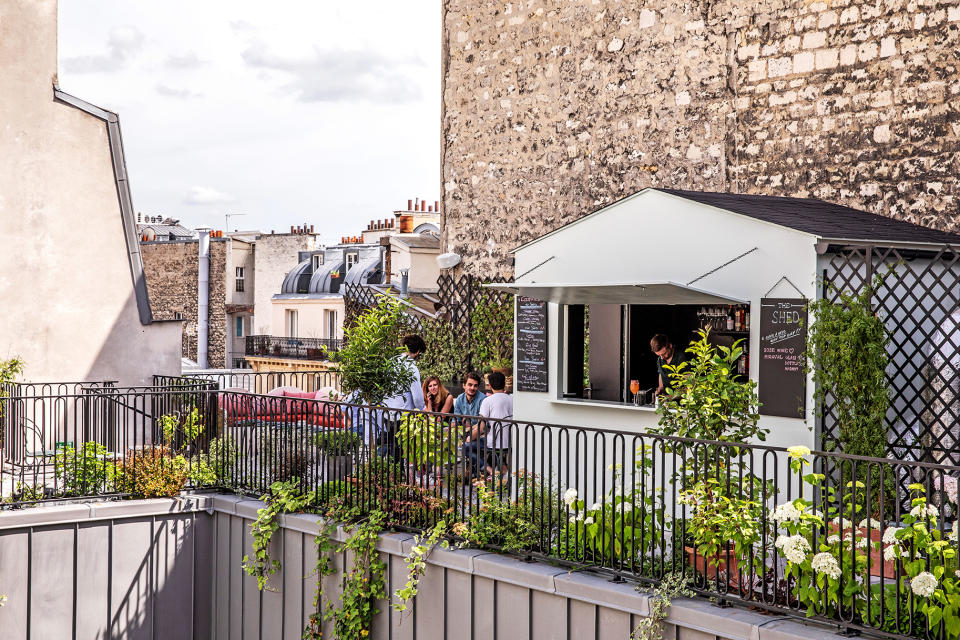 The Shed, le rooftop à l’Hôtel des Grands Boulevards