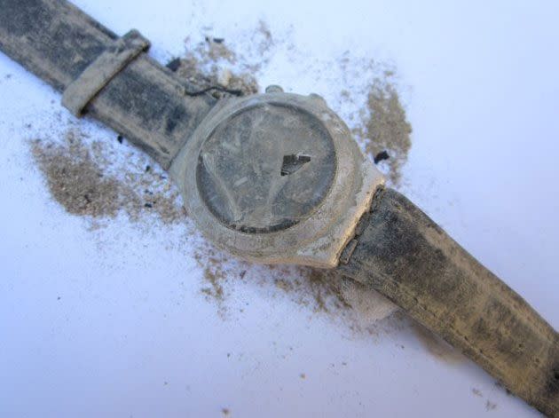 The watch Ron was wearing on September 11, 2001. Photo: Curtis Savage