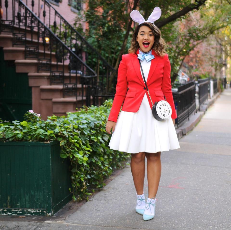 DIY White Rabbit from 'Alice in Wonderland' Costume