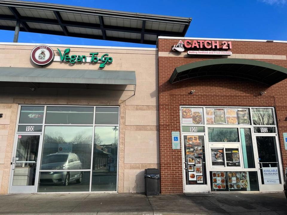 Catch 21 is located in the City West Commons Shopping Center.