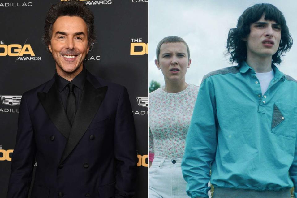 <p>VALERIE MACON/AFP via Getty; Courtesy of Netflix</p> Shawn Levy is the executive producer of 