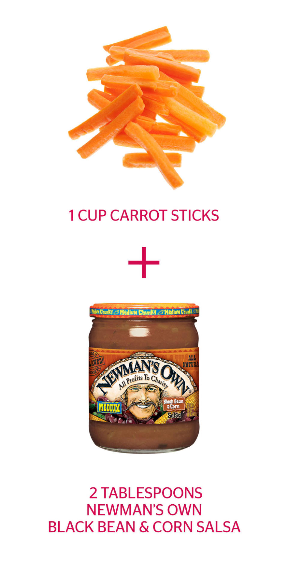 Carrot Sticks + Salsa