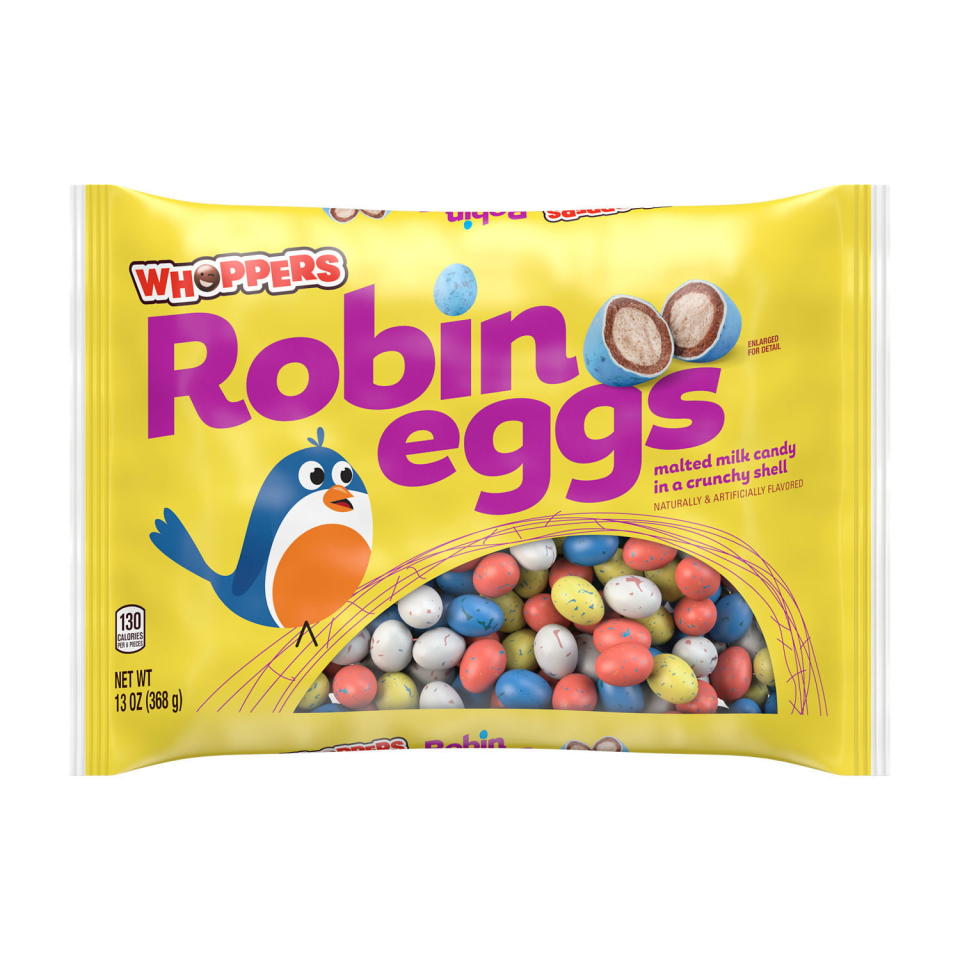 <p><a href="https://go.redirectingat.com?id=74968X1596630&url=https%3A%2F%2Fwww.walmart.com%2Fip%2FWHOPPERS-Robin-Eggs-Malted-Milk-Treats-Easter-Candy-13-oz-Bag%2F661525409&sref=https%3A%2F%2Fwww.thepioneerwoman.com%2Fholidays-celebrations%2Fgifts%2Fg35449796%2Fbest-chocolate-easter-eggs%2F" rel="nofollow noopener" target="_blank" data-ylk="slk:Shop Now;elm:context_link;itc:0;sec:content-canvas" class="link ">Shop Now</a></p><p>Whoppers Mini Robin Malted Milk Easter Eggs</p><p>walmart.com</p><p>$3.48</p><span class="copyright">Walmart</span>